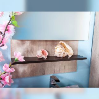 Зеркальный шкаф Бриклаер Техас 4620750416102 60 см кантри/венге